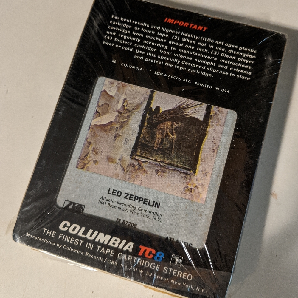 Vintage Led Zeppelin 8track